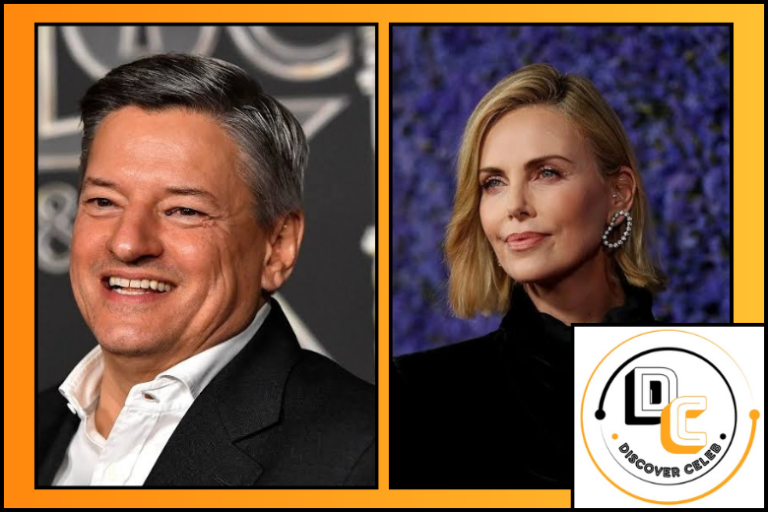 Charlize Theron and Ted Sarandos Charlize Theron and Ted Sarandos